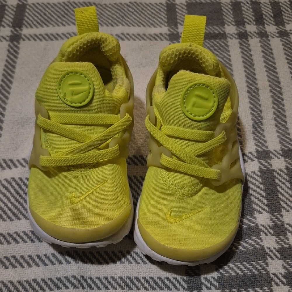 Nike Kids Bright Yellow Sneakers